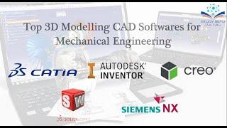 Top 3D Modelling CAD Software for Mechanical Engineering || Designing Software Guide