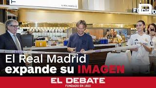 El Real Madrid expande su imagen: inaugura su primer local de restauración y merchandising en la T4