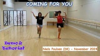 Coming For You - Line Dance (Dance & Teach) | Niels Poulsen | Regina Cheung