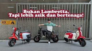 Review dan Testride Skuter Scomadi bareng Si Jamet! #motovlog