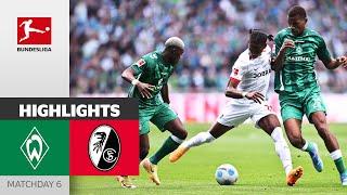 Doan Wins it for Freiburg! | SV Werder Bremen - SC Freiburg 0-1 | Highlights | MD 6 – Bundesliga