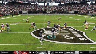 Madden NFL 25 - San Francisco 49ers vs Las Vegas Raiders - Gameplay (PS5 UHD) [4K60FPS]