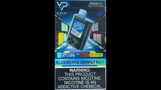 Vplay 20000 disposable vape review