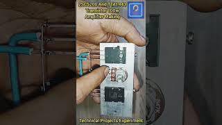 2sc5200 And TTA1943 Transistor 200w Amplifier | 2sc5200 Power Amplifier |Full video in Description