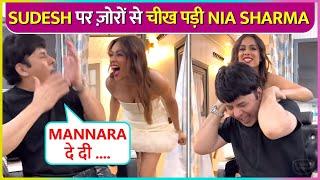 Nia Sharma CRAZY Meet With Sudesh Lehri On Laughter Chef 2 Set ! Inside Video