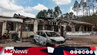 Rumah Dan Kenderaan Musnah Terbakar Akibat Bahang