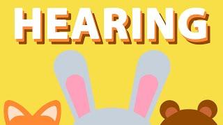 HEARING  | Five Senses Song | Wormhole Learning - Songs For Kids