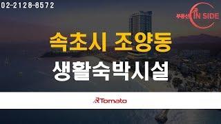 부동산토마토TV 알토마토 rtomato 부동산 인사이드 : 강원도 속초시 조양동 생활숙박시설