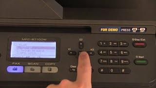 Connect Brother printer to wifi - wireless tutorial