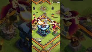 Clash of clans 99% 1 star attack #clashofclans #coc #99%1starattack #shorts #short