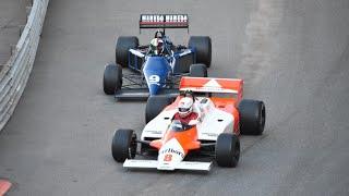 F1 Crashes, Overtakings, Dangerous moments at Monaco Historic Grand Prix 2024 + Adrian Newey