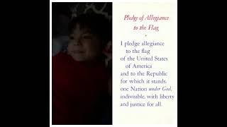 Pledge of Allegiance | Toddler Recites #shorts #pledgeofallegiance