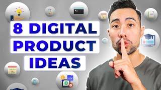 8 Digital Products You Can Create and Sell - Digital Product Ideas!