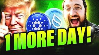 1 More Day To Massive Crypto Pump? Big Cardano ADA SUI News