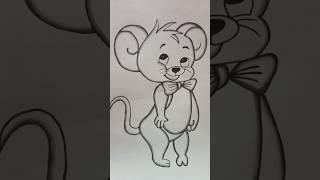 pencil drawing ️ #jerry #art #viralvideomydrawing