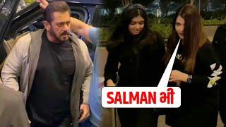 SALMAN KHAN, AISHWARYA RAI & AARADHYA  Spoted on Same time at Mumbai Airport | iifa | awards |