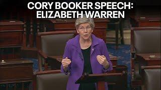 Cory Booker Senate speech: Elizabeth Warren | FOX 7 Austin