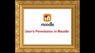 4. Users Permission in Moodle