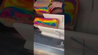 My Best Soap Ever! #shorts #soapcutting #rainbowsoap