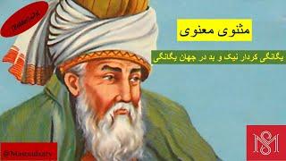 مثنوی معنوی، بخش( 21)، یگانگی کردار نیک و بد در جهان یگانگی