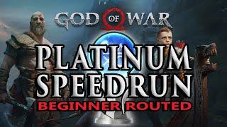 God of War - Platinum Speedrun All Trophies / Achievements in 14:20:00