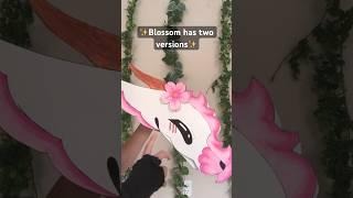 Blossom has a special feature… #paperdragon #dragonpuppet #paperart