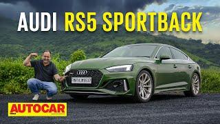 2021 Audi RS5 Sportback review- The grippy & gripping 450hp rain meister |First Drive| Autocar India