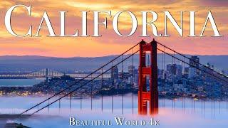 California 4K Scenic Relaxation Film - Beautiful Relaxing Music -  City of Angels