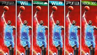 NBA 2K13 | PSP vs Wii vs Wii U vs PS3 vs Xbox 360 vs Android | Graphics Comparison