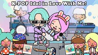 K-POP Idol in Love With Me  | Love story | Toca boca | Toca Life World | Rainbow toca