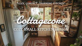 Transform Your Small Kitchen into a Cozy Cottagecore Haven