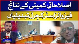 Results of the Reforms Committee | Physio structural changes | BOL Beopar