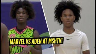 Marvel Allen vs Aden Holloway! 8th Grade Guards w/ SICK GAME GO At It at MSHTV Camp!!