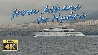 A Cruise from Athens to Hydra - Greece 4K Travel Channel