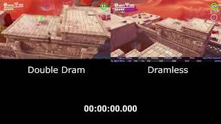 SMO - Sand Kingdom Double Dram vs Dramless