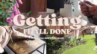 VLOG | cleaning motivation hack | home & garden updates