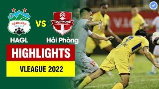 Highlights HAGL vs Hải Phòng | Văn Toàn bay như chim đánh đầu - Ngoại binh tung siêu phẩm đẳng cấp