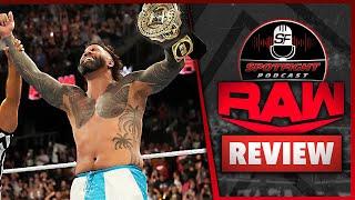 WWE RAW  Was zum Yeet?! Jey Uso auf der Jagd nach dem Gold! - WWE Wrestling Review 23.09.2024