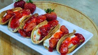 DIY Deliciousness: Strawberry Cheesecake Tacos