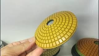 200 grit resin bond diamond polishing pads for marble Stone