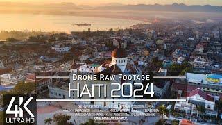 【4K】 Drone RAW Footage  This is HAITI 2024  Cap Haitien  Labadee & More  UltraHD Stock Video