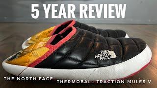 The North Face Thermoball Traction Mules V Five YEAR REVIEW