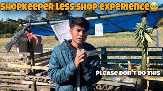 Shopkeeper less shop Experience | shop and drop money