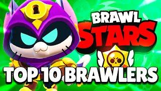 THE BEST 10 BRAWLERS TO PICK FOR RANKED/TROPHY PUSHING! [September 2024]