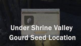 Sekiro - Under Shrine Valley Gourd Seed Secret Location