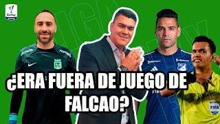 ATL NACIONAL 1 MILLONARIOS 1 ERA FUERA DE JUEGO DE FALCAO? NAL DESACELERÓ Y MILLOS SE LO EMPATÓ