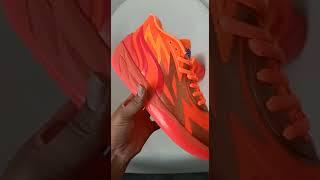 PUMA LAMELO BASKETBALL MB 02 SUPERNOVA FIERY CORAL ULTRA ORANGE ORIGINAL