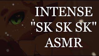 ASMR | "SK SK" sounds and intense whispers! (+ my usual yapping) ["Sk sk" sounds/ Whisper rambles]