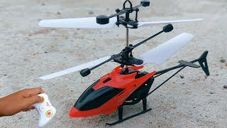 Induction Aircraft mini rc helicopter unboxing and fly test