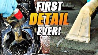 Most Disgusting VOLVO I've Ever Cleaned | Car Detailing Restoration
